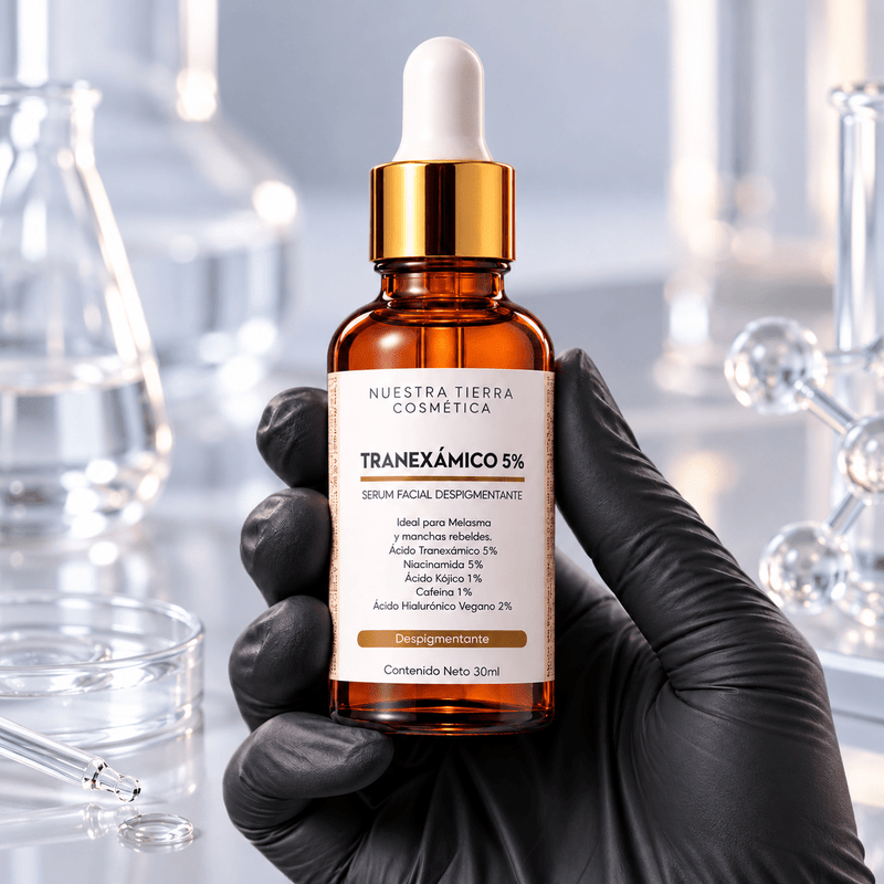 Sérum de ácido tranexámico 5%: por qué es un best seller - Nuestra Tierra Cosmética Ancestral