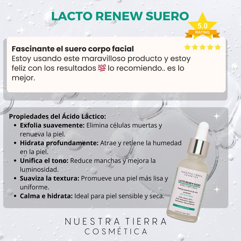 Suero de Acido Lactico Aclarante