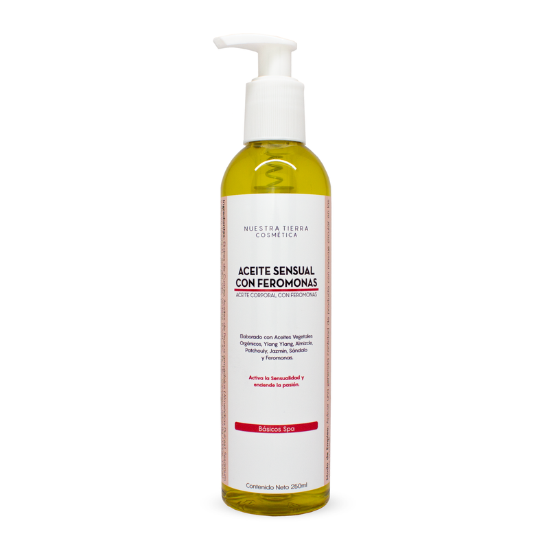 Aceite Sensual con Feromonas