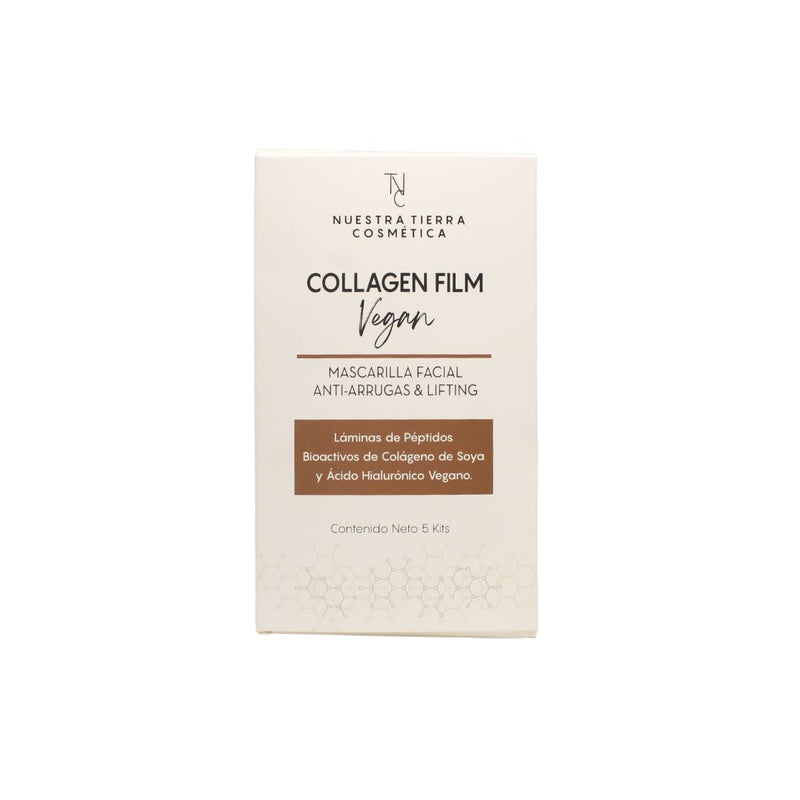 COLLAGEN FILM MASCARILLA DE COLAGENO VEGANO EN LAMINAS