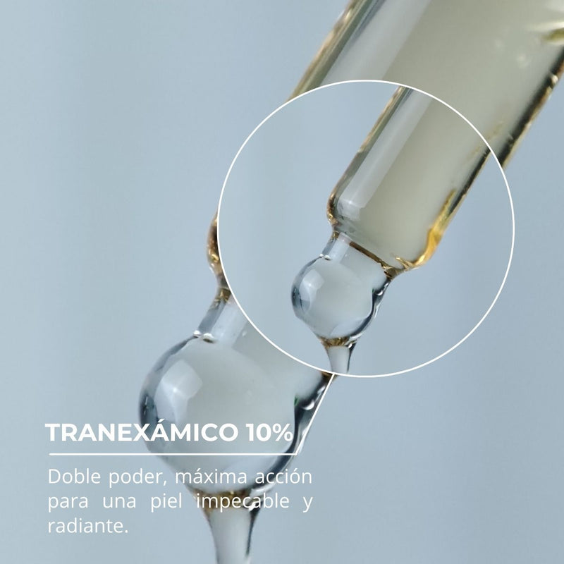 Suero Aclarante Acido Tranexamico 10% para melasma y manchas rebeldes