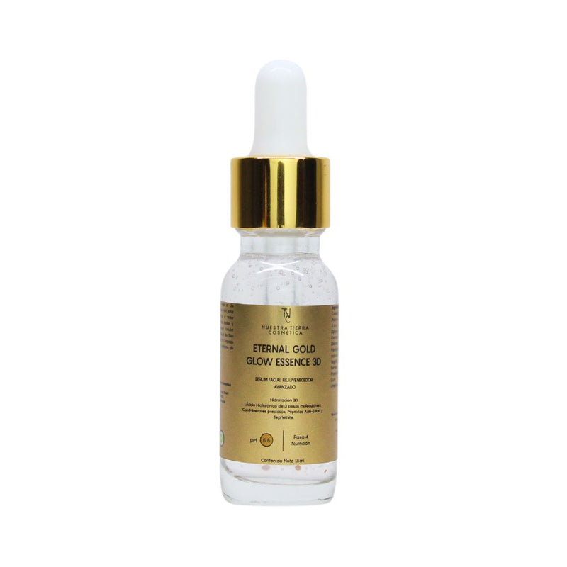 ETERNAL GOLD GLOW ESSENCE 3D SERUM FACIAL 15ML