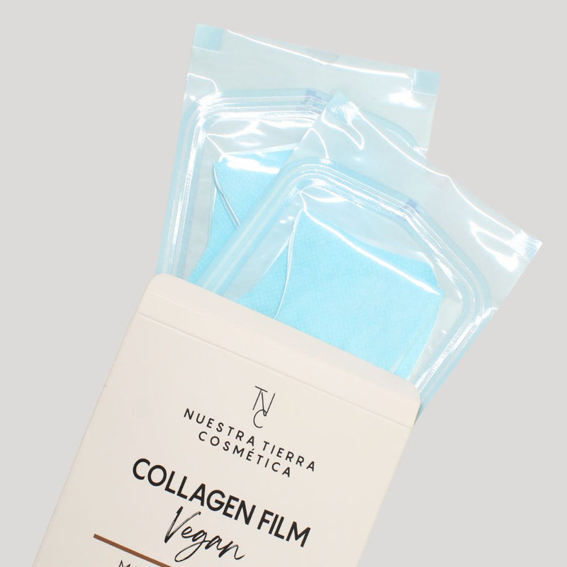 COLLAGEN FILM MASCARILLA DE COLAGENO VEGANO EN LAMINAS