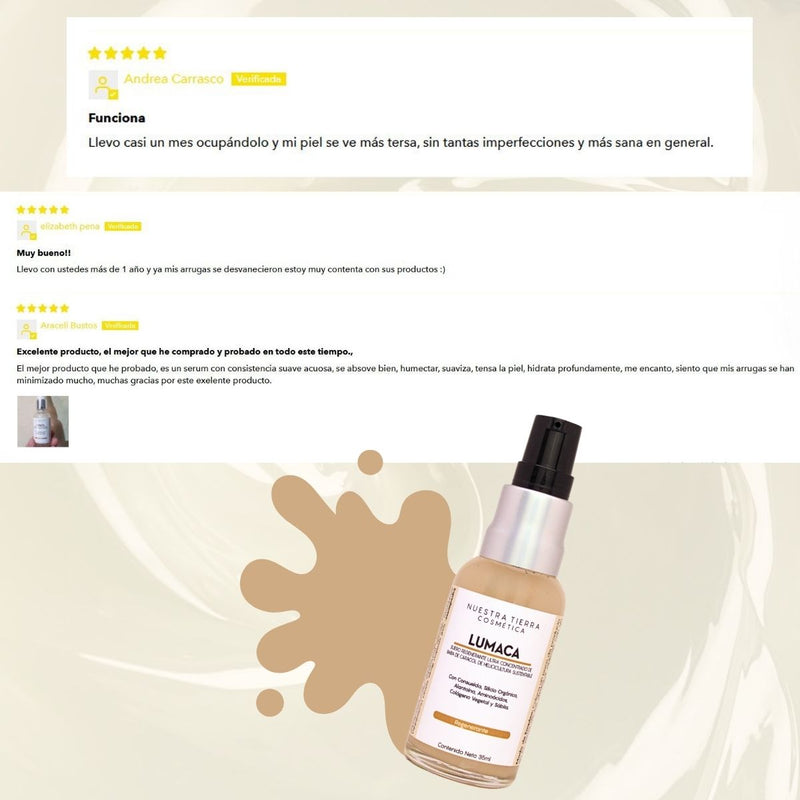 Suero Regenerante de Baba de Caracol Sustentable Ideal para paño y pecas
