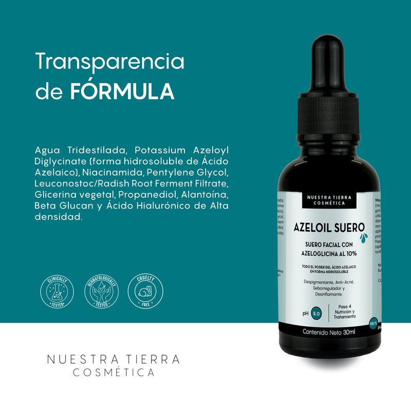 Azeloil Suero Despigmentante con Azelaico hidrosoluble