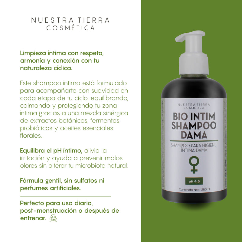 BioIntim Dama Shampoo para Higiene Intima