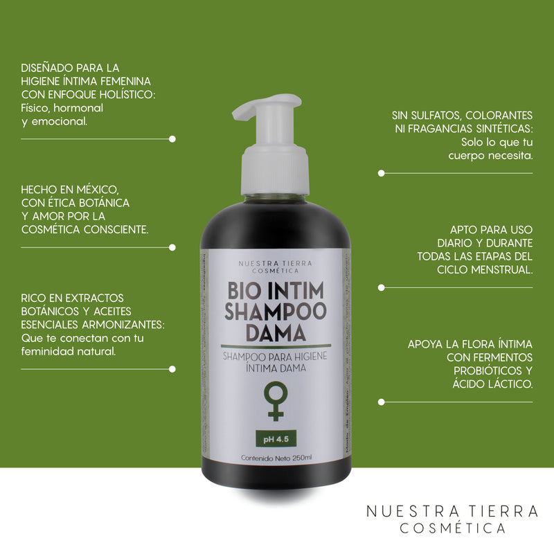 BioIntim Dama Shampoo para Higiene Intima