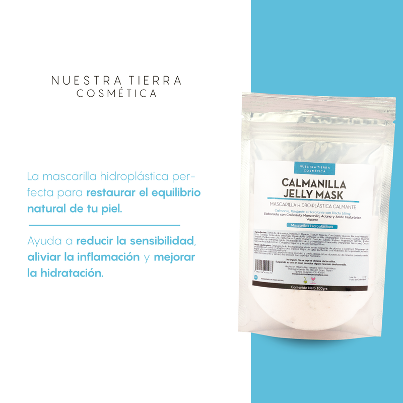 Calmanilla Mascarilla Hidro-Plastica con Caléndula y Manzanilla