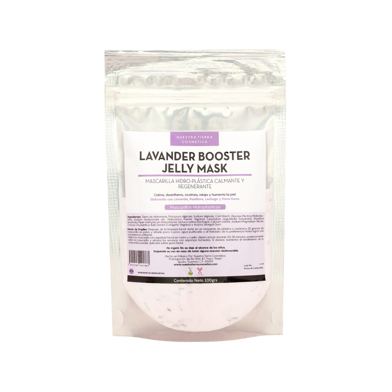 Lavander Booster Mascarilla Hidro-Plastica Calmante y Cicatrizante