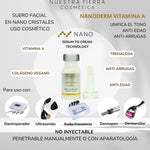 Nano Cristales de Vitamina A (Retinol) Anti-Edad, Reafirmante, Renovador Celular y Anti-manchas