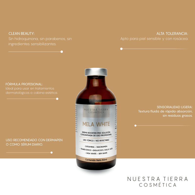 Mela White- Vial despigmentante