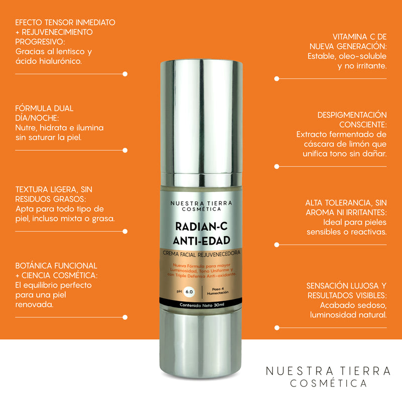 Radian-C Crema Facial Rejuvenecedora