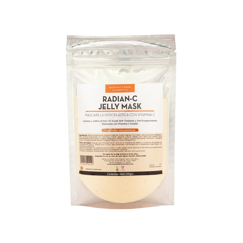 Radian-C Mascarilla Hidro-Plastica con Vitamina C estable Ilumina y unifica el tono de la piel