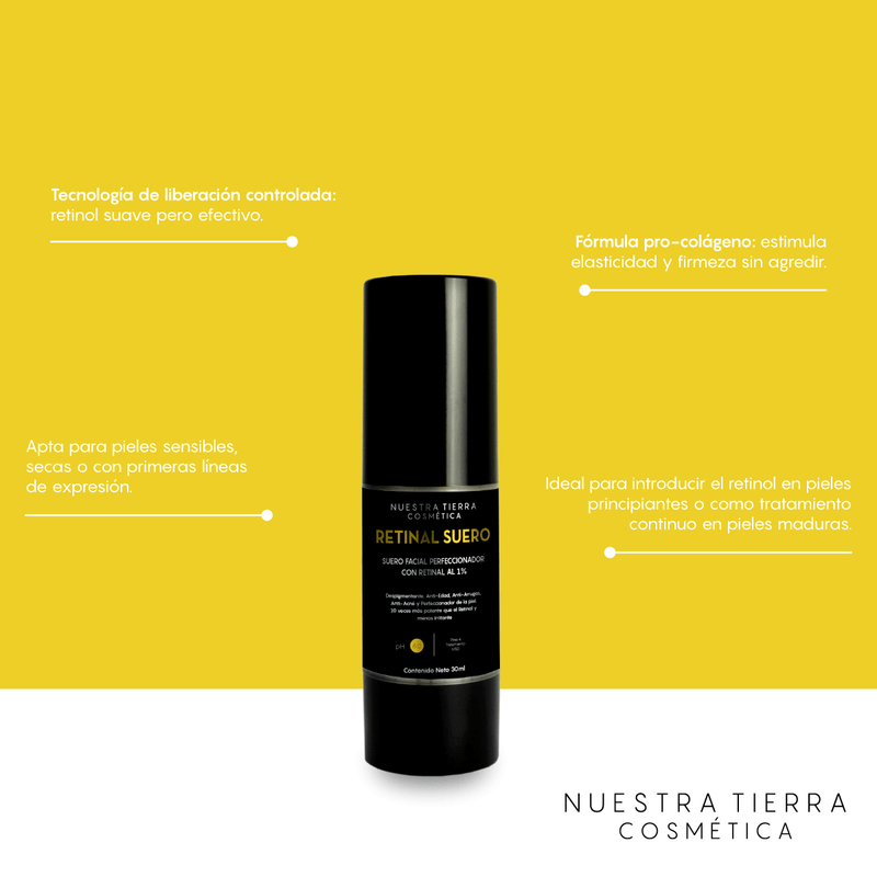Retinal Suero Despigmentante, Anti-edad y Perfeccionador