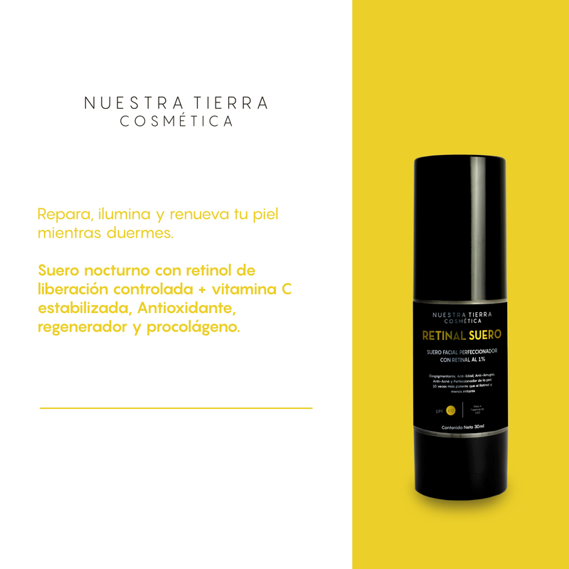 Retinal Suero Despigmentante, Anti-edad y Perfeccionador