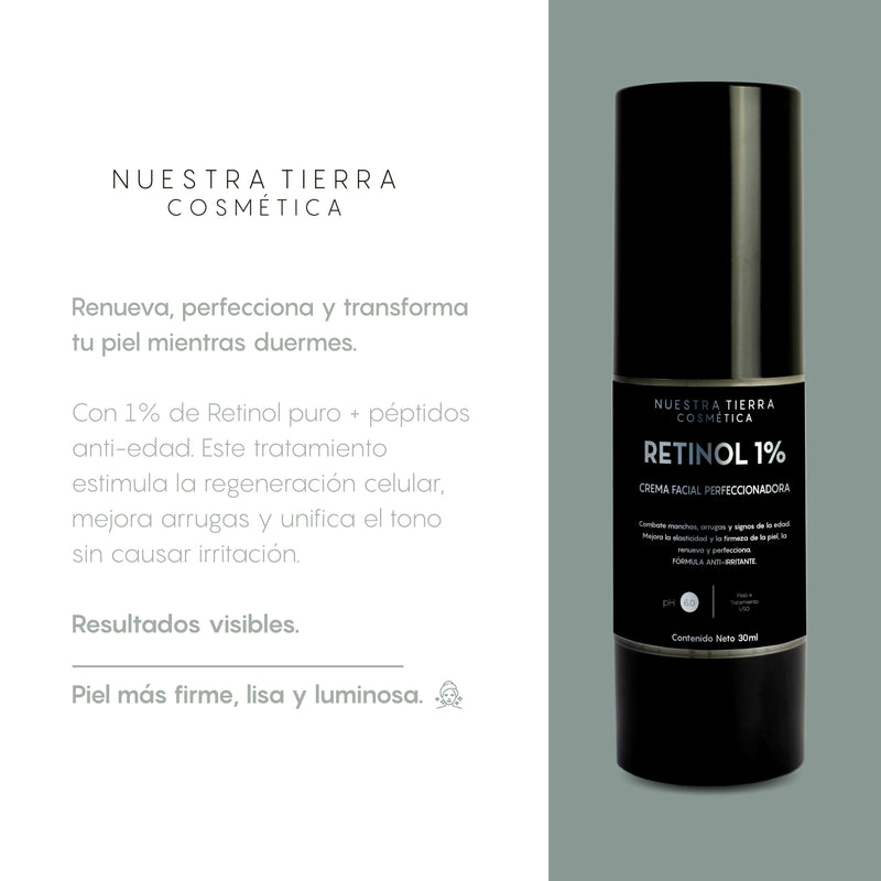 Retinol 1% Crema Facial Perfecccionadora