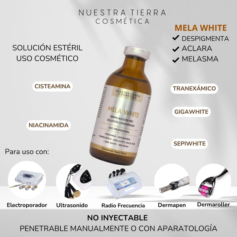 Mela White- Vial despigmentante