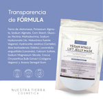 Vegan Hyalu Lift Mascarilla Hidro-Plastica Humectante y Tensora