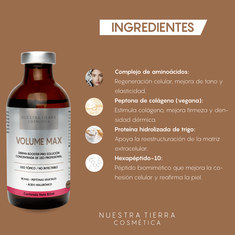 Volume Max Solucion Concentrada Voluminizadora Vial