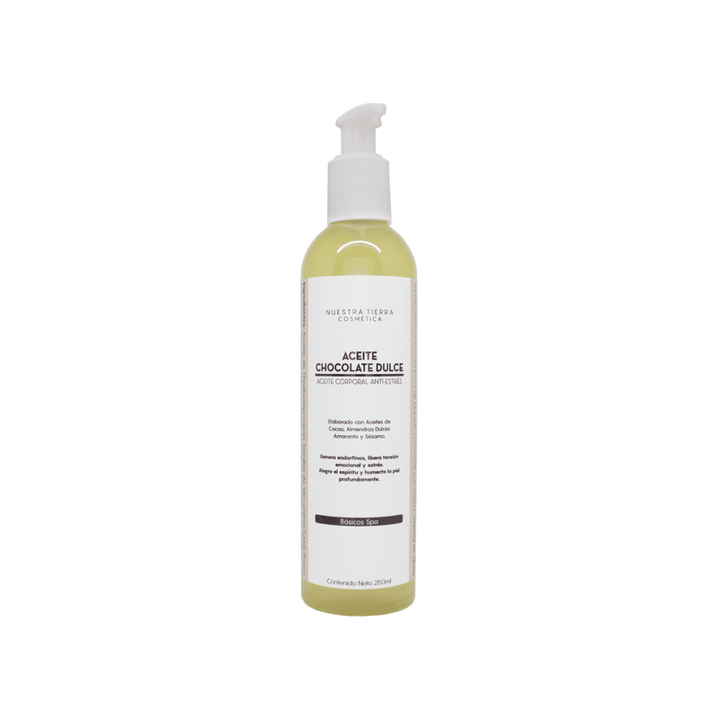 Aceite Corporal Chocolate Dulce - Nuestra Tierra Cosmética Ancestral