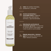 Aceite Corporal Chocolate Dulce - Nuestra Tierra Cosmética Ancestral