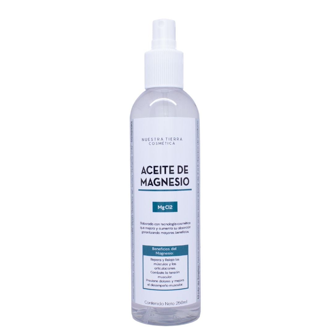 Aceite De Magnesio - Nuestra Tierra Cosmética Ancestral