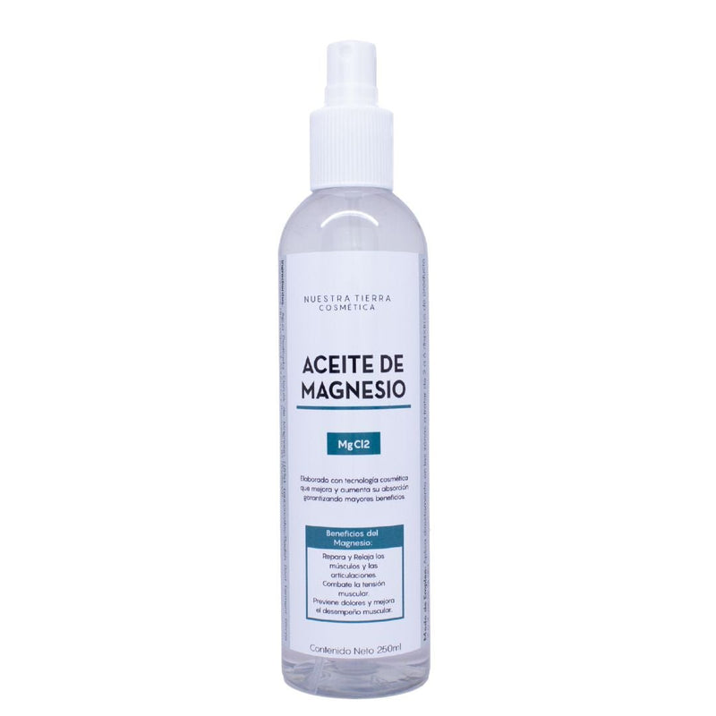 Aceite De Magnesio - Nuestra Tierra Cosmética Ancestral