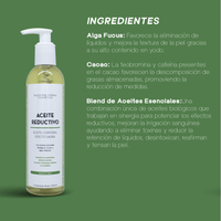 Aceite Reductivo Efecto Sauna Incrementa la sudoración - Nuestra Tierra Cosmética Ancestral