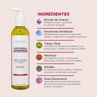 Aceite Sensual con Feromonas - Nuestra Tierra Cosmética Ancestral