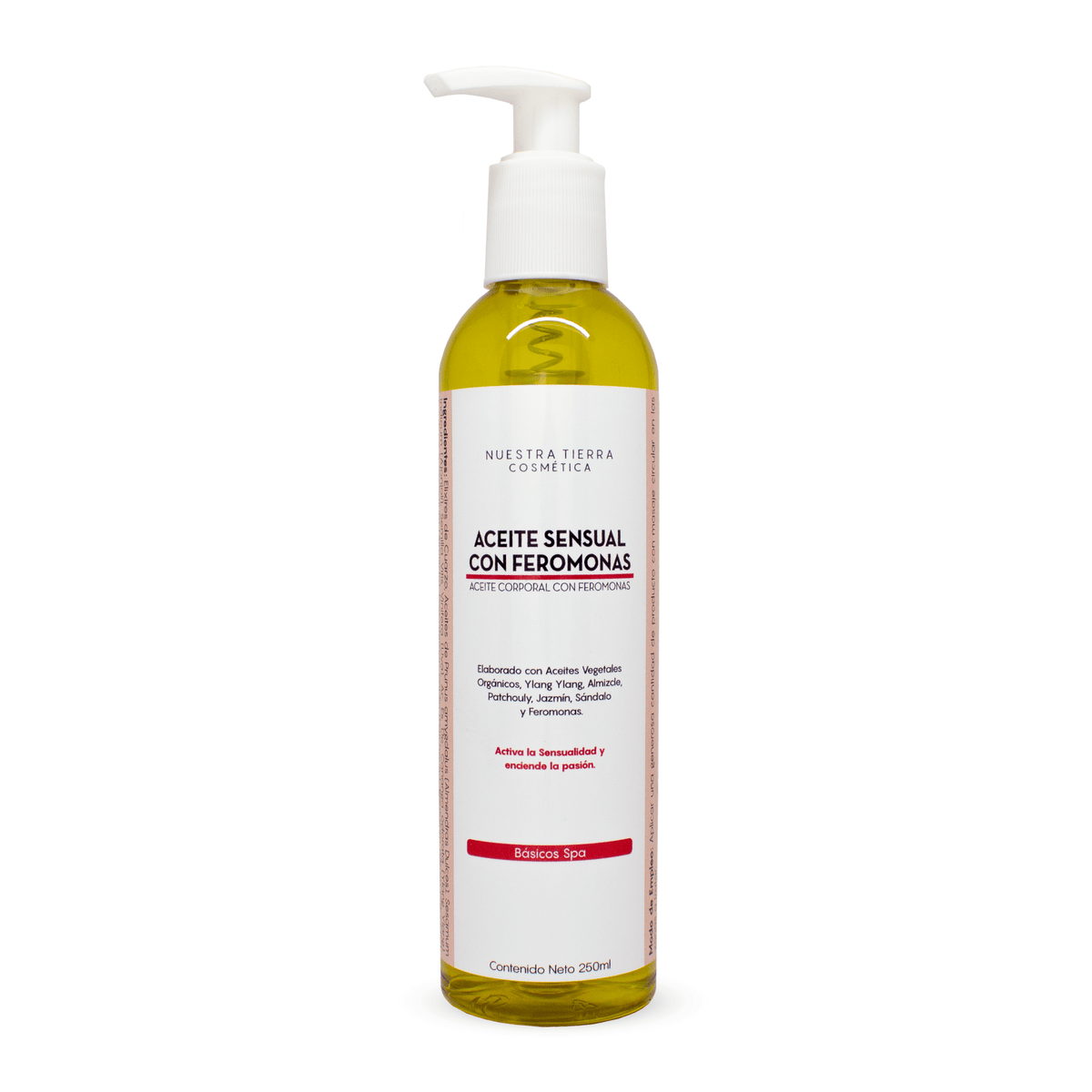 Aceite Sensual con Feromonas - Nuestra Tierra Cosmética Ancestral