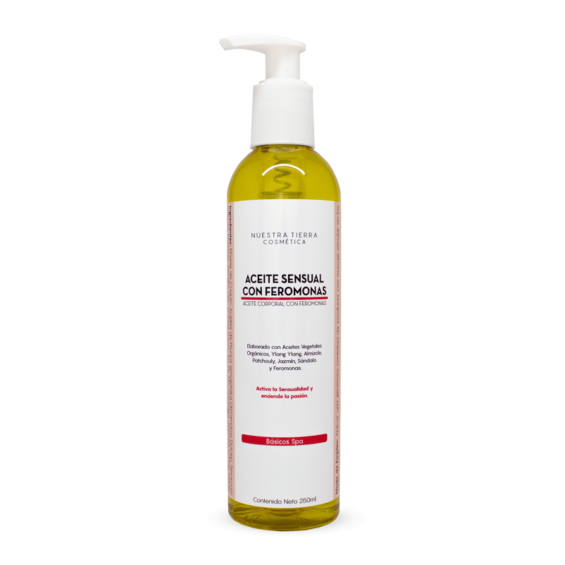 Aceite Sensual con Feromonas - Nuestra Tierra Cosmética Ancestral