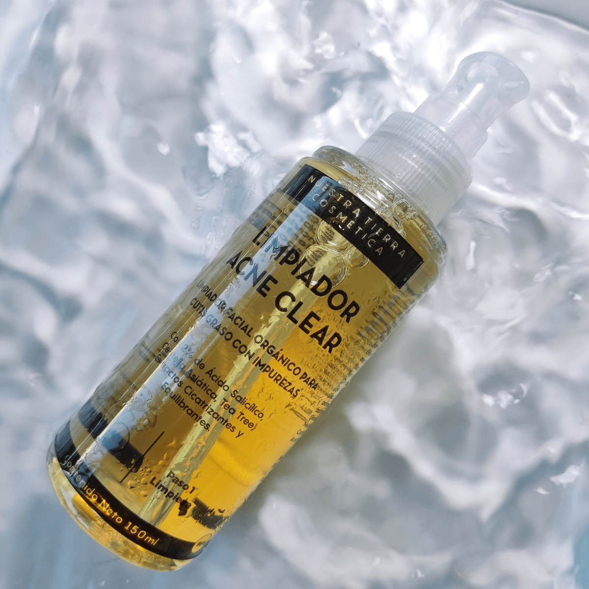Acne Clear Limpiador con Ac. Salicilico 2% - Nuestra Tierra Cosmética Ancestral