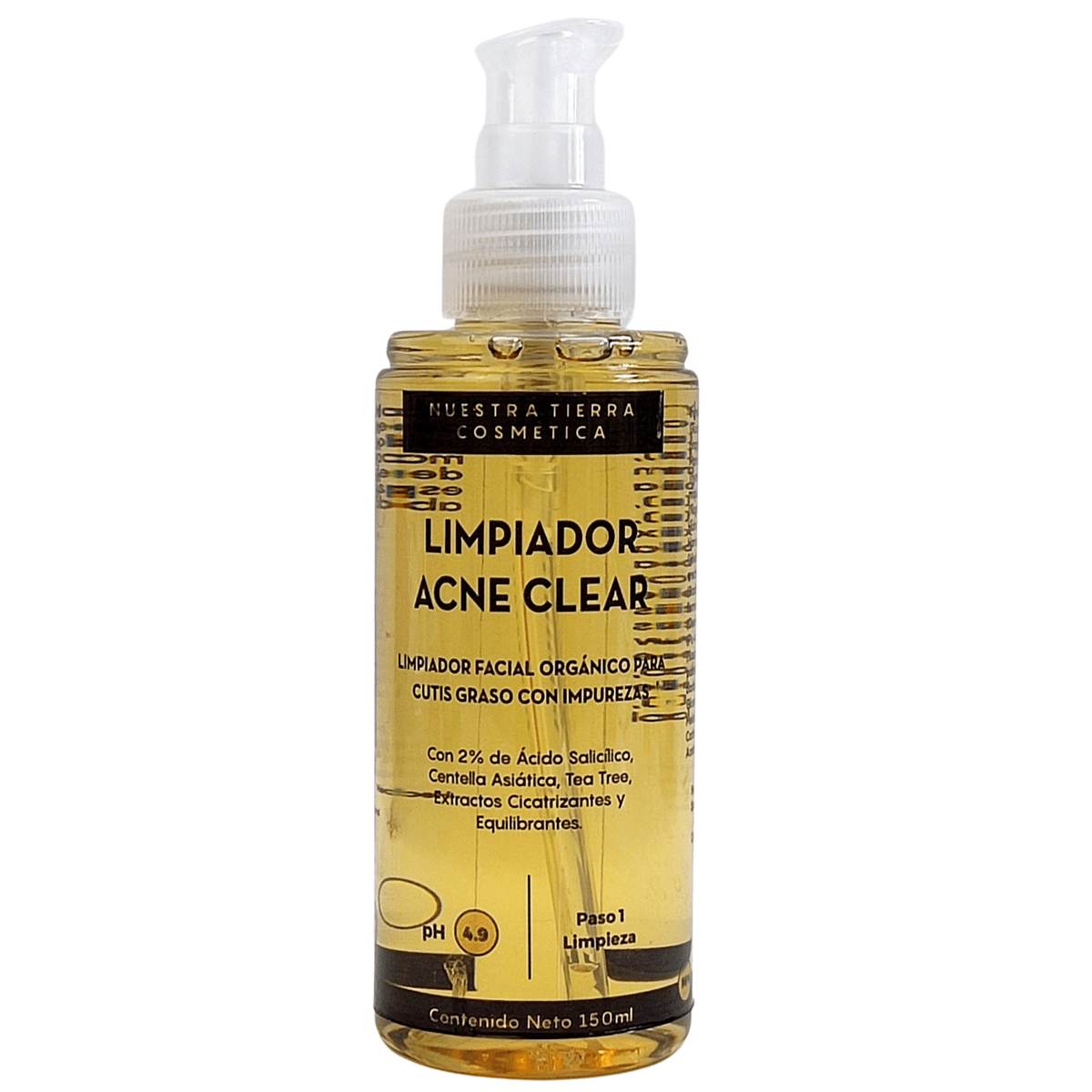Acne Clear Limpiador con Ac. Salicilico 2% - Nuestra Tierra Cosmética Ancestral