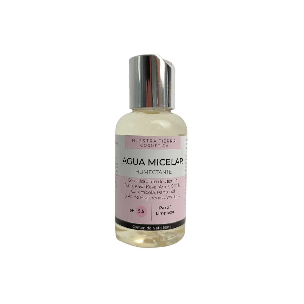 Agua Micelar Humectante - Nuestra Tierra Cosmética Ancestral