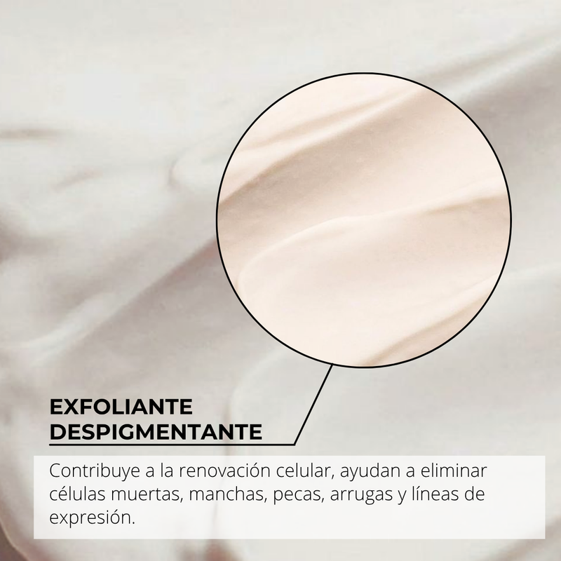 Eco-Exfoliante con acido glicolico y Lactico