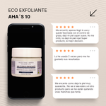 Eco-Exfoliante con acido glicolico y Lactico