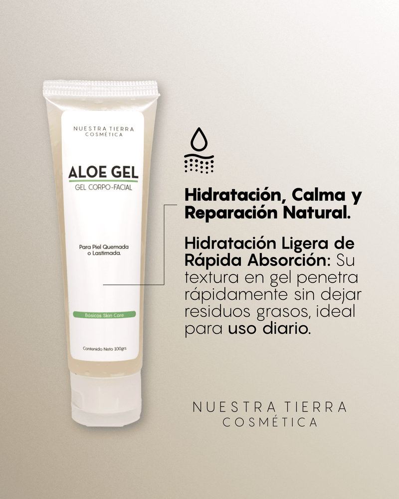 Aloe Gel - Nuestra Tierra Cosmética Ancestral