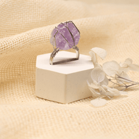Anillos de poder de Cuarzo Natural 💍✨ - Nuestra Tierra Cosmética Ancestral