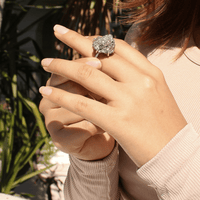 Anillos de poder de Cuarzo Natural 💍✨ - Nuestra Tierra Cosmética Ancestral