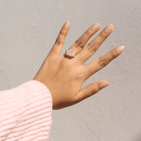 Anillos de poder de Cuarzo Natural 💍✨ - Nuestra Tierra Cosmética Ancestral