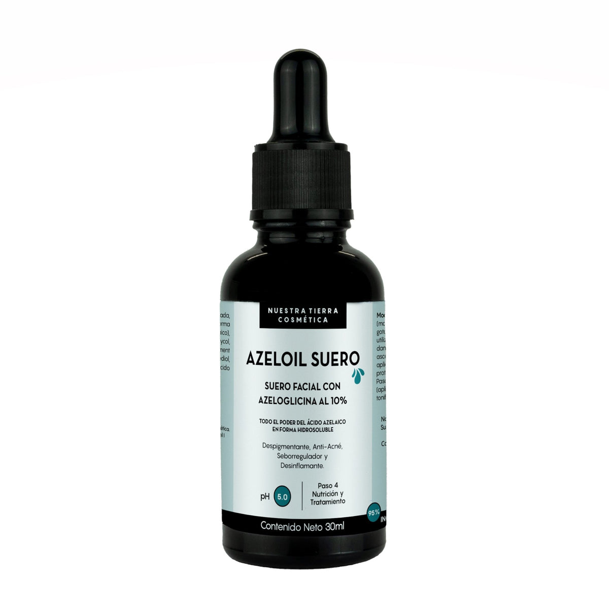 Azeloil Suero Despigmentante con Azelaico hidrosoluble - Nuestra Tierra Cosmética Ancestral