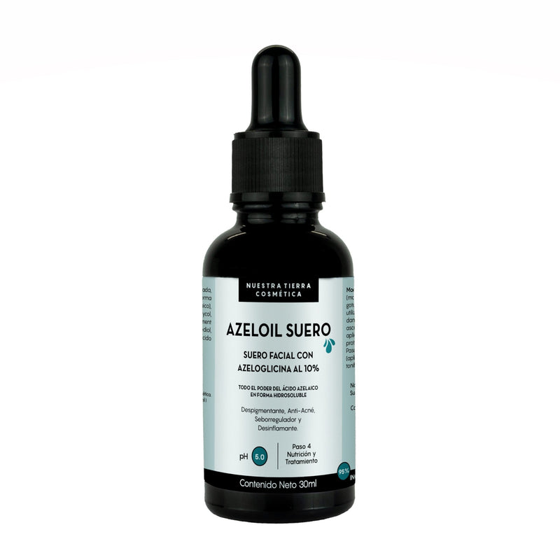 Azeloil Suero Despigmentante con Azelaico hidrosoluble - Nuestra Tierra Cosmética Ancestral