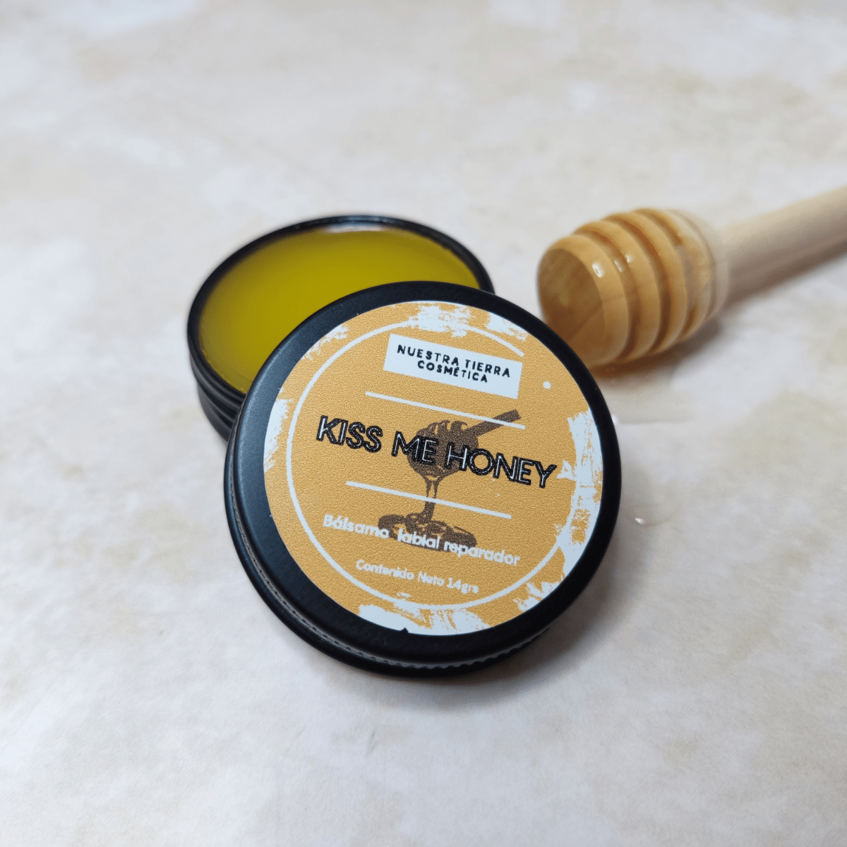 Balsamo Labial Miel Melipona - Nuestra Tierra Cosmética Ancestral