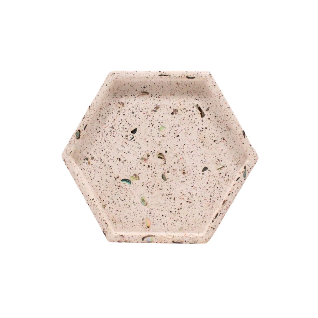 Base de Concreto Hexagonal para Sahumos 🔥💎 - Nuestra Tierra Cosmética Ancestral