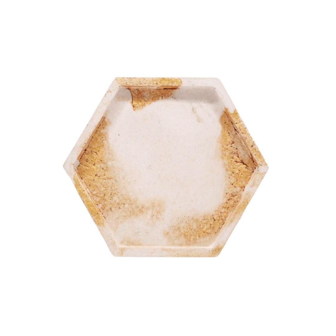 Base de Concreto Hexagonal para Sahumos 🔥💎 - Nuestra Tierra Cosmética Ancestral