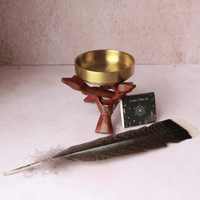 Base de Madera para conchas y cuencos ✨ - Nuestra Tierra Cosmética Ancestral