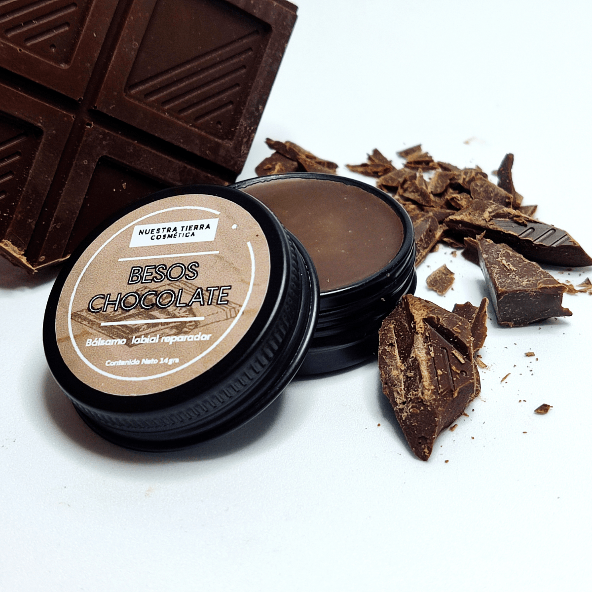 Besos de Chocolate - Nuestra Tierra Cosmética Ancestral