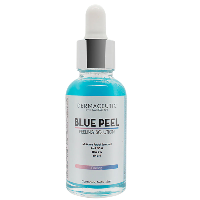 Peeling AHA 30% + BHA 2% Blue Peel Combate manchas y acné