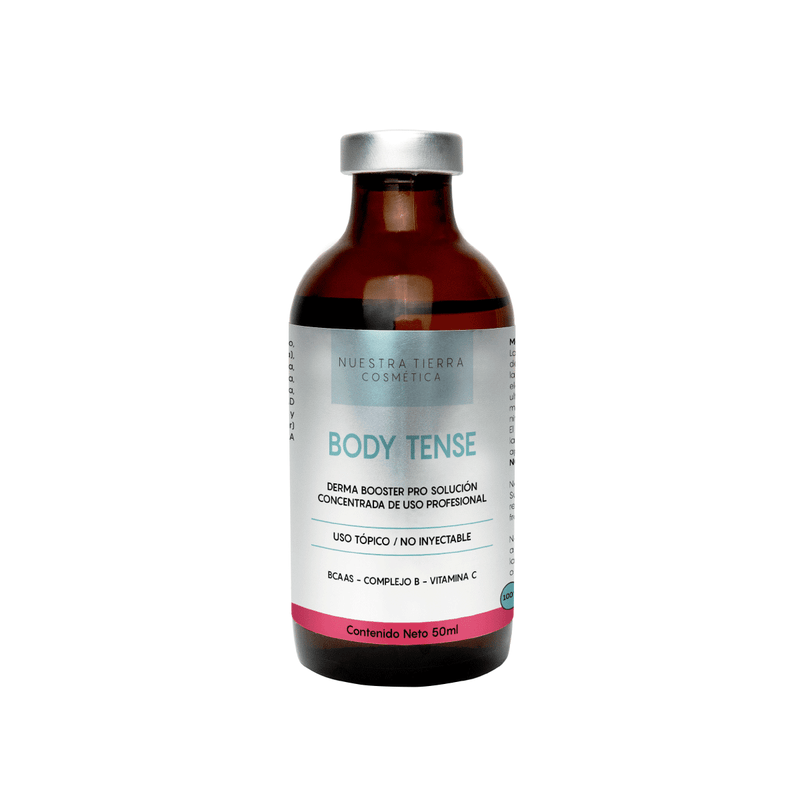 Body Tense Solucion Concentrada Tensora, Reafirmante y Estimulante Muscular Vial - Nuestra Tierra Cosmética Ancestral