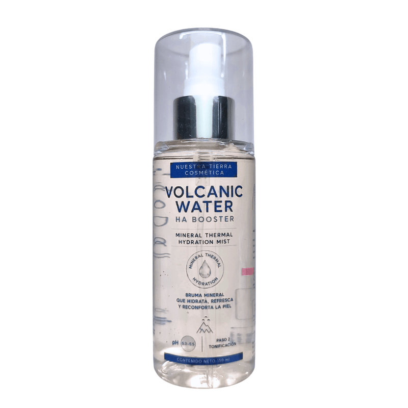 Booster Hidratante Reparador con Agua Volcánica Francesa - Nuestra Tierra Cosmética Ancestral